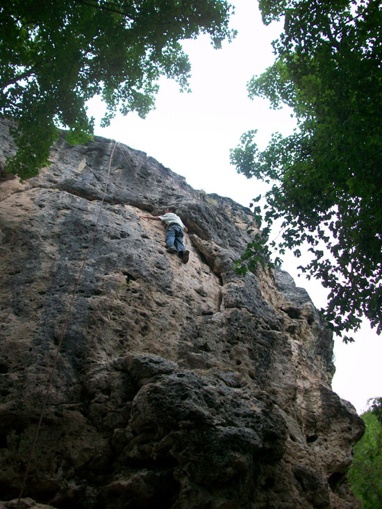 Rock Climbing the Drone Wall in Hobble Creek Canyon